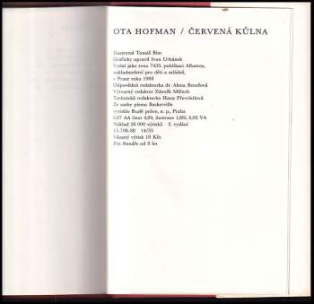 Ota Hofman: Červená kůlna