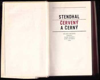 Stendhal: Červený a černý