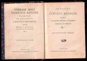 Emmuska Orczy: Červený bedrník I - VII KOMPLET