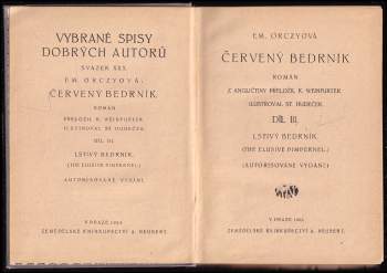 Emmuska Orczy: Červený bedrník