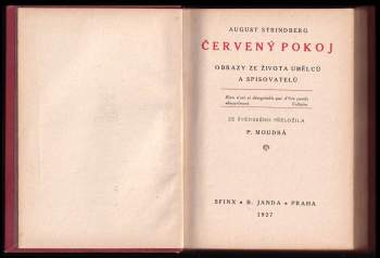 August Strindberg: Červený pokoj