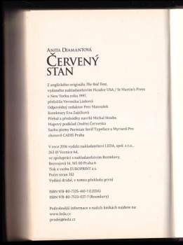 Anita Diamant: Červený stan