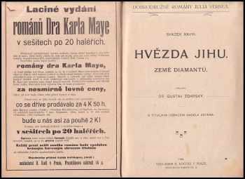 Jules Verne: César Cascabel - Oceánem na kře ledové - část první + část druhá + Hvězda jihu - země diamantů