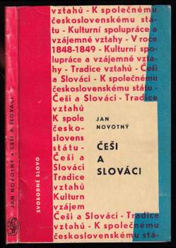Češi a Slováci za národního obrození a do vzniku československého státu