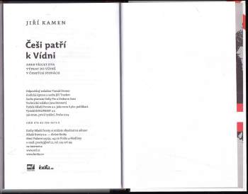Jiří Kamen: Češi patří k Vídni, aneb, Třicet dva výprav do Vídně v českých stopách