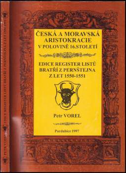 Česká a moravská aristokracie v polovině 16. století