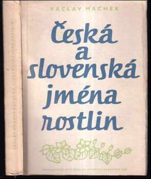 Česká a slovenská jména rostlin