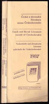 Česká a slovenská literatura mimo Československo 1982-1987