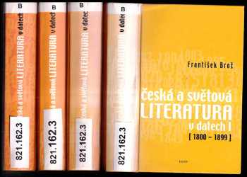 František Brož: Česká a světová literatura v datech
