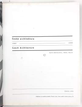 Petr Kratochvíl: Česká architektura