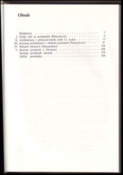 Jiří Kuthan: Česká architektura v době posledních Přemyslovců
