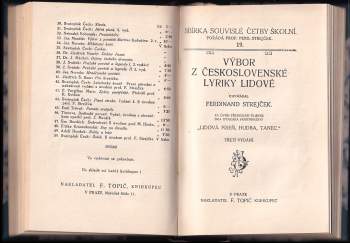Viktor Novák: Česká balada doby nejnovější (1894-1928)