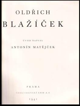 Antonín Matějček: Česká grafická unie