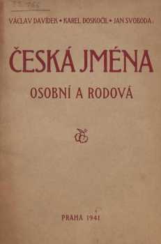 Česká jména osobní a rodová