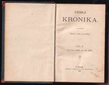 Josef Lacina: Česká kronika