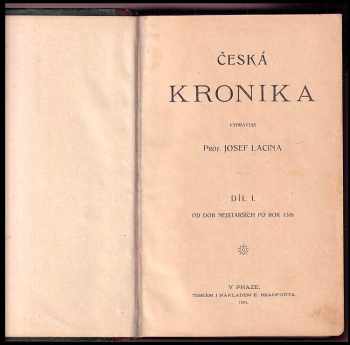 Josef Lacina: Česká kronika