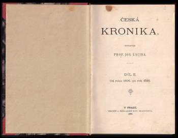 Josef Lacina: Česká kronika