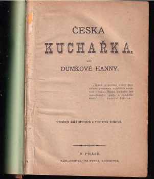 Česká kuchařka