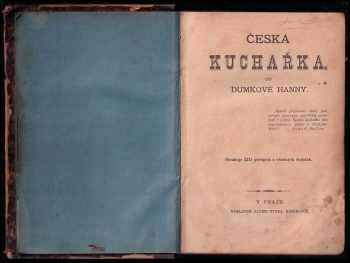 Hanna Dumková: Česká kuchařka