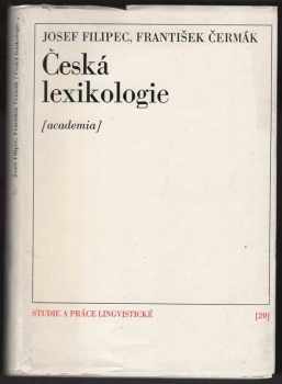 František Čermák: Česká lexikologie - Dedikace