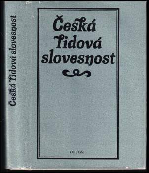 Česká lidová slovesnost