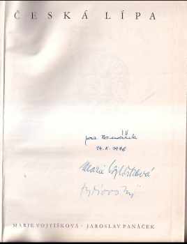 Marie Vojtíšková: Česká Lípa