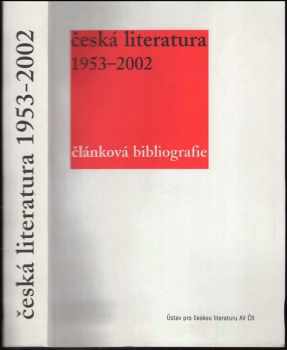 Česká literatura 1953-2002