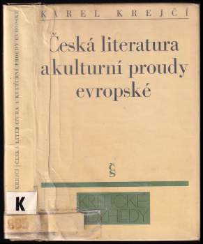 Česká literatura a kulturní proudy evropské