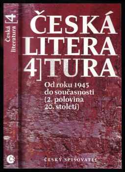 Jiří Holý: Česká literatura