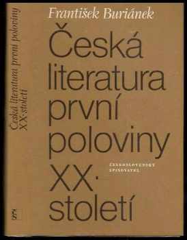 Česká literatura první poloviny XX. století