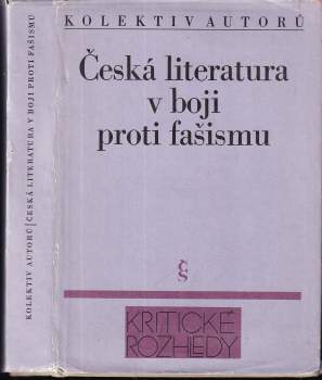 Česká literatura v boji proti fašismu