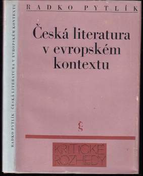 Česká literatura v evropském kontextu