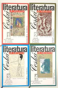 Bohumil Svozil: Česká literatura ve zkratce: díl 1-4