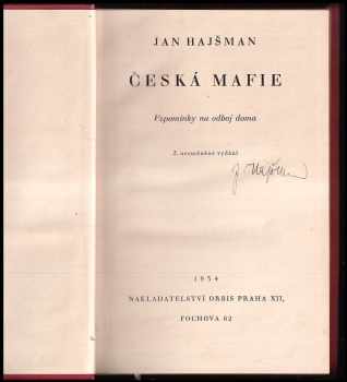 Jan Hajšman: Česká Mafie