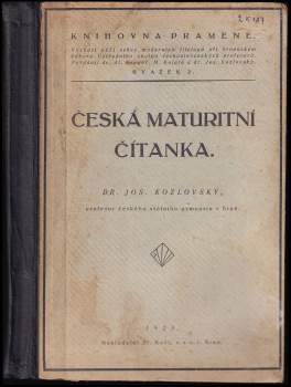 Česká maturitní čítanka