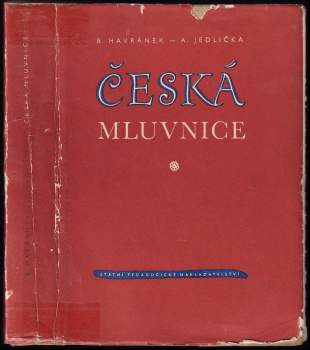 Bohuslav Havránek: Česká mluvnice