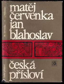 Jan Blahoslav: Česká přísloví