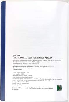 Jaroslav Roušar: Česká republika a její profesionální armáda