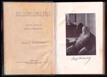 Josef Holeček: Česká šlechta