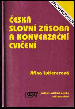 Česká slovní zásoba a konverzační cvičení