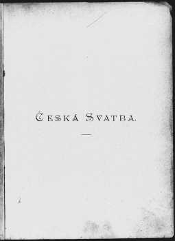 Česká svatba