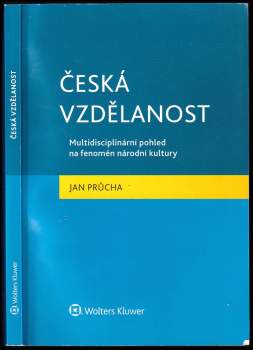 Jan Průcha: Česká vzdělanost