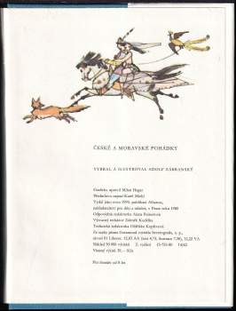 Adolf Zábranský: České a moravské pohádky