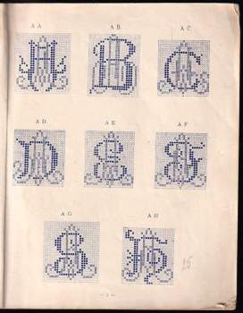 České album křížkových monogramů