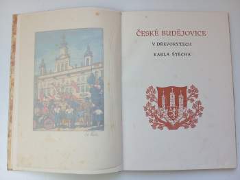 Jiří Mařánek: České Budějovice v dřevorytech Karla Štěcha