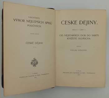 Václav Novotný: České dějiny