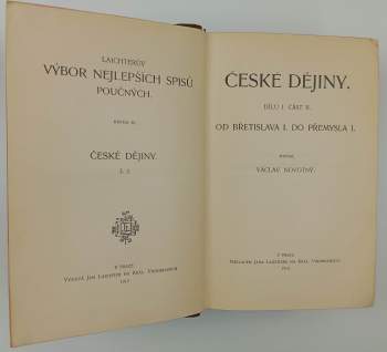 Václav Novotný: České dějiny