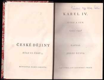 Josef Šusta: České dějiny