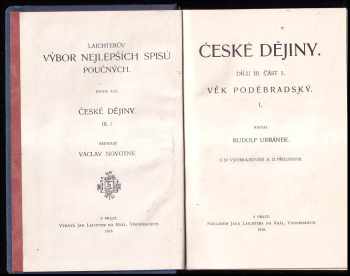Rudolf Urbánek: České dějiny