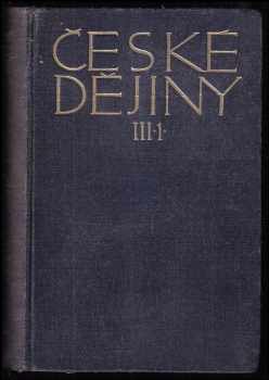 Rudolf Urbánek: České dějiny